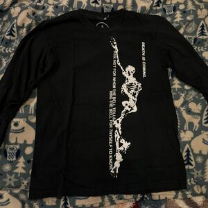 Unus Annus Death is Coming glow in the dark long sleeve